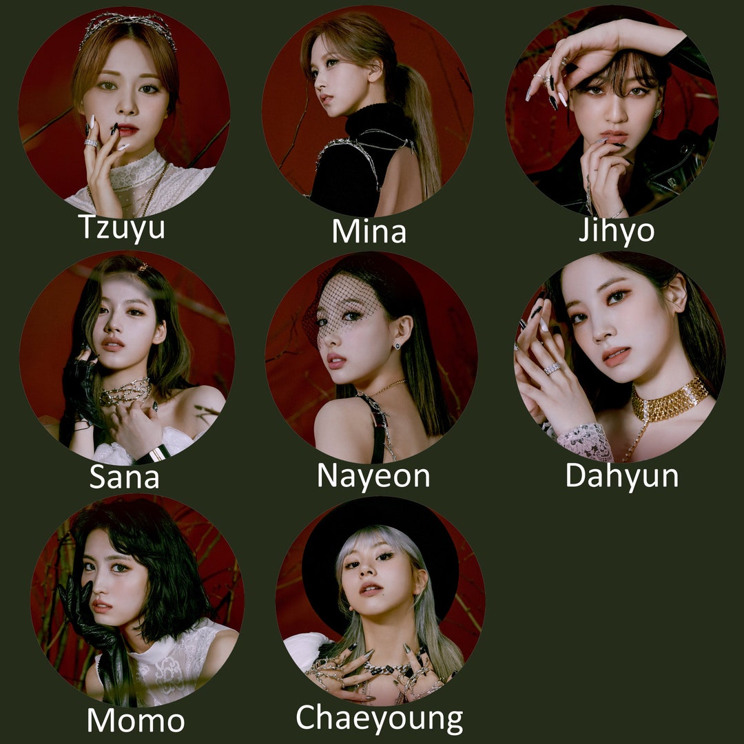 TWICE デビュー記念ピンバッジセット TWICE デビュー記念ピンバッジセット TWICE デビュー記念
