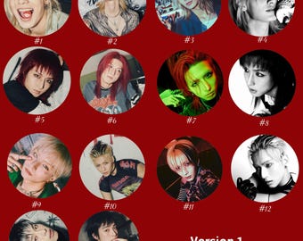 Xdinary Heroes &quot;Beautiful Mind&quot; Pinback Buttons