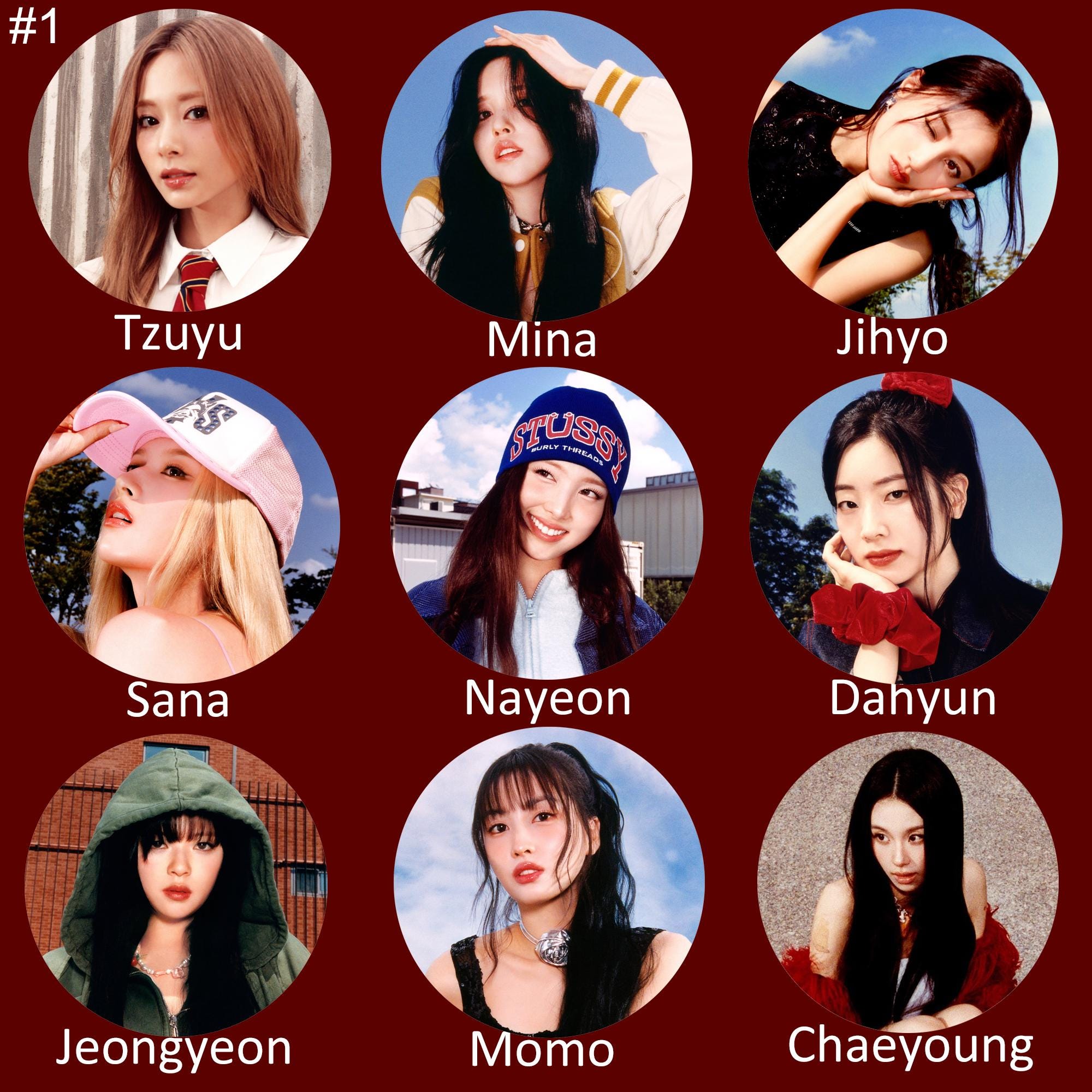 Twice "Strategy" Pinback Buttons