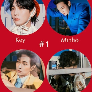 SHINee &quot;Don&#39;t Call Me&quot; Pinback Buttons
