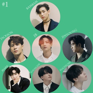 GOT7 Pinback Buttons