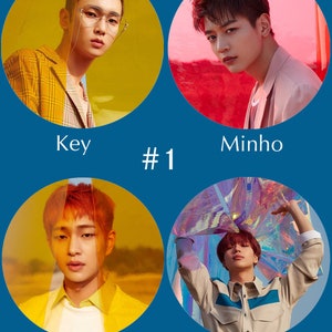 SHINee &quot;The Story of Light&quot; Pinback Buttons