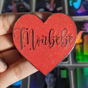 Monbebe Glitter Enamel Pin / Monsta X