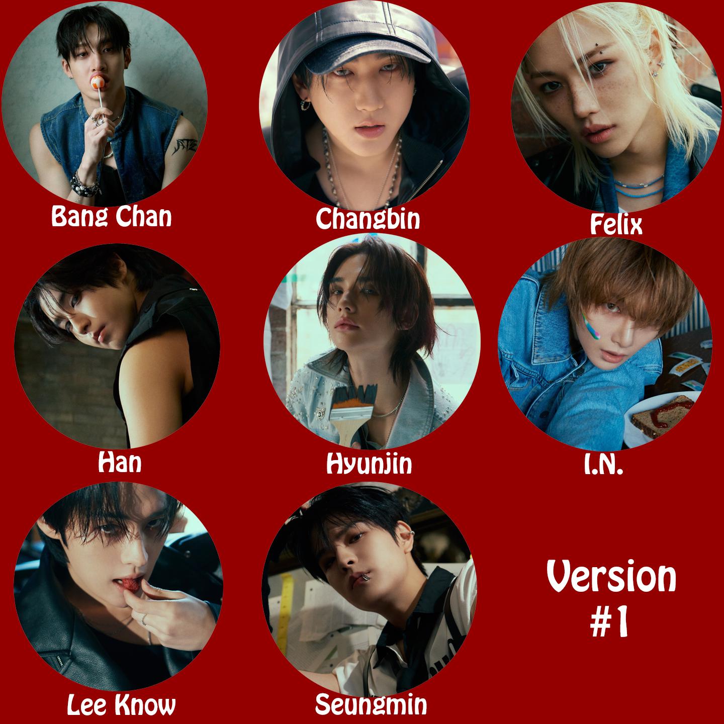 Stray Kids "ATE" Non-Transparent Fan / Picket / Image Picket