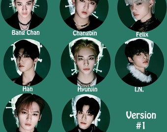 Stray Kids &quot;Oddinary&quot; Non-Transparent Fan / Picket / Image Picket