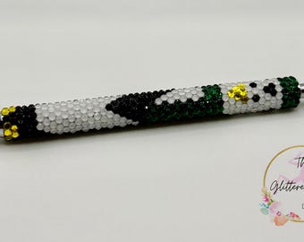 Penguin Rhinestone Pen (Green)