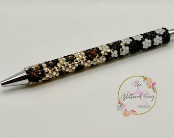 Ombré Soccer Ball Rhinestone Pen