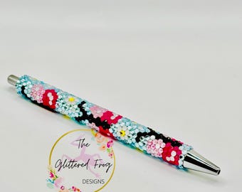 Spring Butterflies Rhinestone Pen