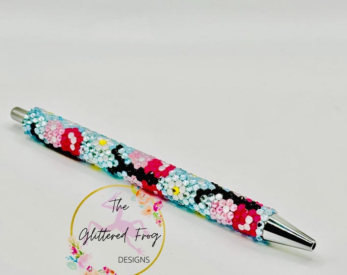 Featured listing image: Spring Butterflies Rhinestone Pen