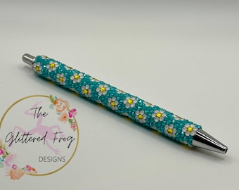 Daisy Rhinestone Pen