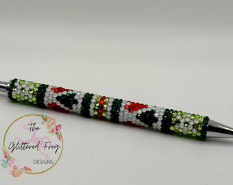 Christmas Rhinestone Pen