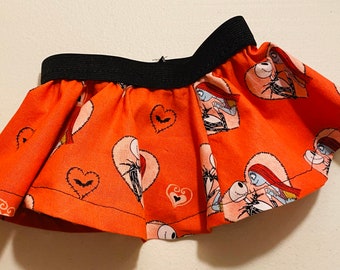 Valentines Day  Nightmare Before Christmas Baby skirt