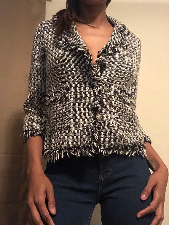 90s Clueless tweed blazer