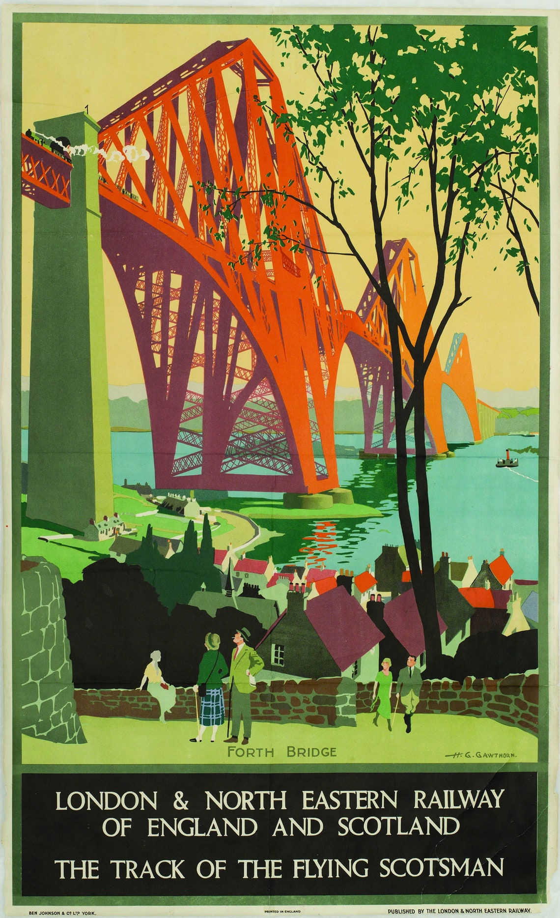 1930s travel posters uk
