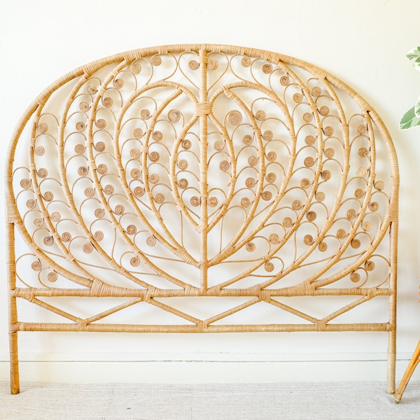 Rattan Headboard Etsy UK