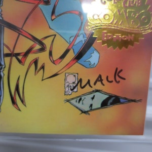 Gold Club Combo Kabuki: Masks of the Noh 1 Comic AUTOGRAPHED By David Mack w/ COA image 2