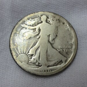 1916 Walking Liberty Half Dollar CIRC (1st Year of Issue)