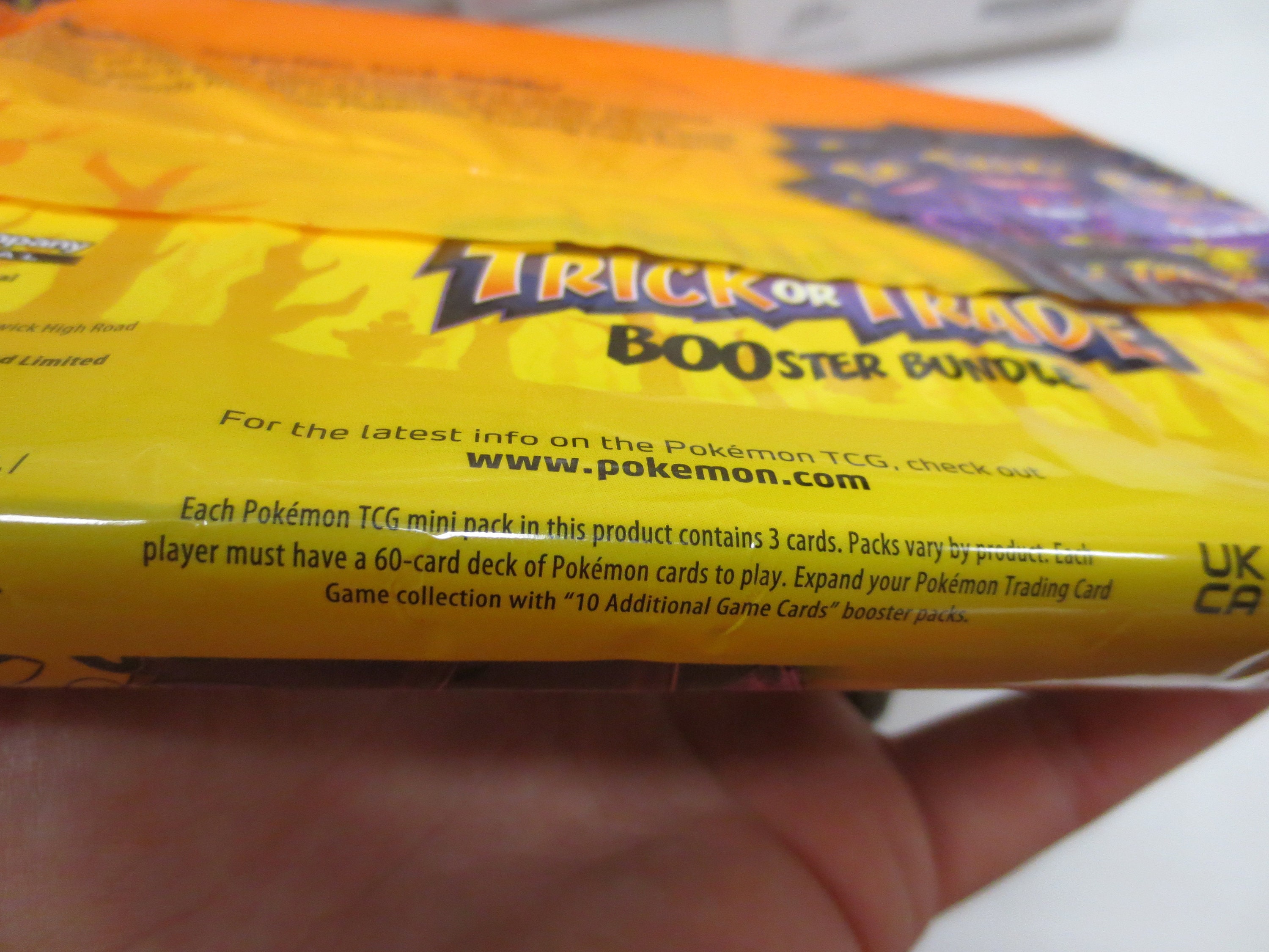 1 - 2022 POKEMON Booster Bundle Trick or Trade Factory Sealed W/ (40)  Unopened Packs of Cards (case Fresh) Halloween - Etsy