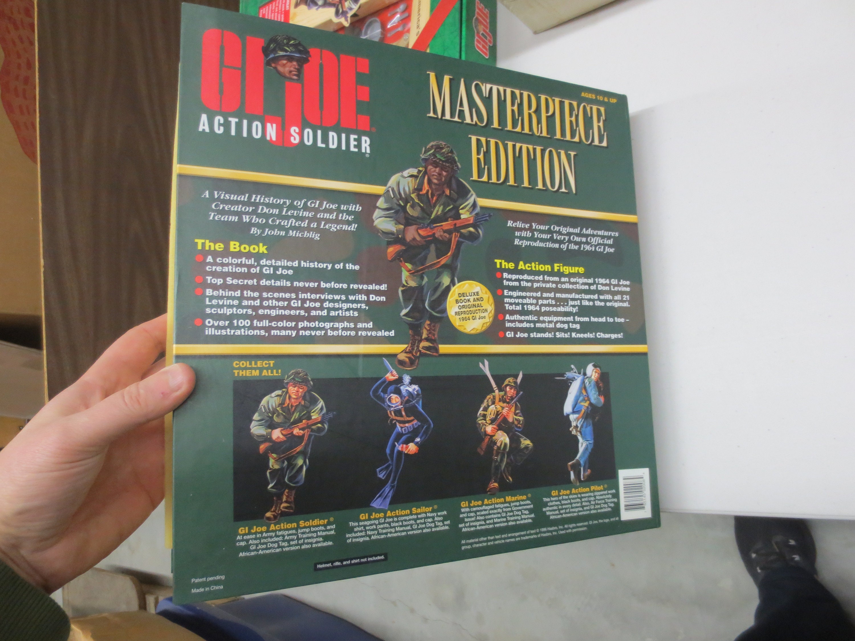 1996 Hasbro GIJOE Masterpiece Edition Black/african American Army