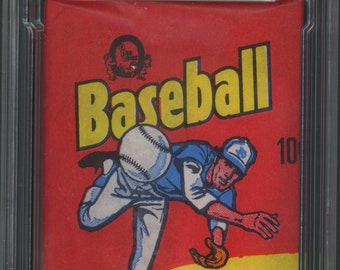 1975 OPC Baseball Wax Pack Prestige 7 NM