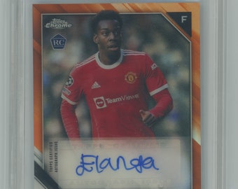 HWC Trading FR A4 Anthony Elanga Sweden Regali Stampati Autografo Firmato Foto Per Gli Appassionati Di Calcio E Sostenitori - A4 Framed