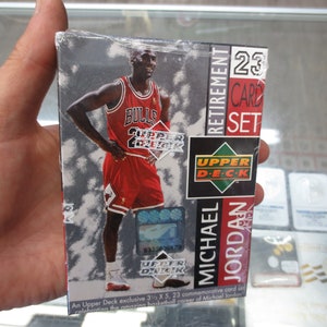 1 - 1999 Upper Deck Michael Jordan Retirement 23 Card (3 1/2 X 5