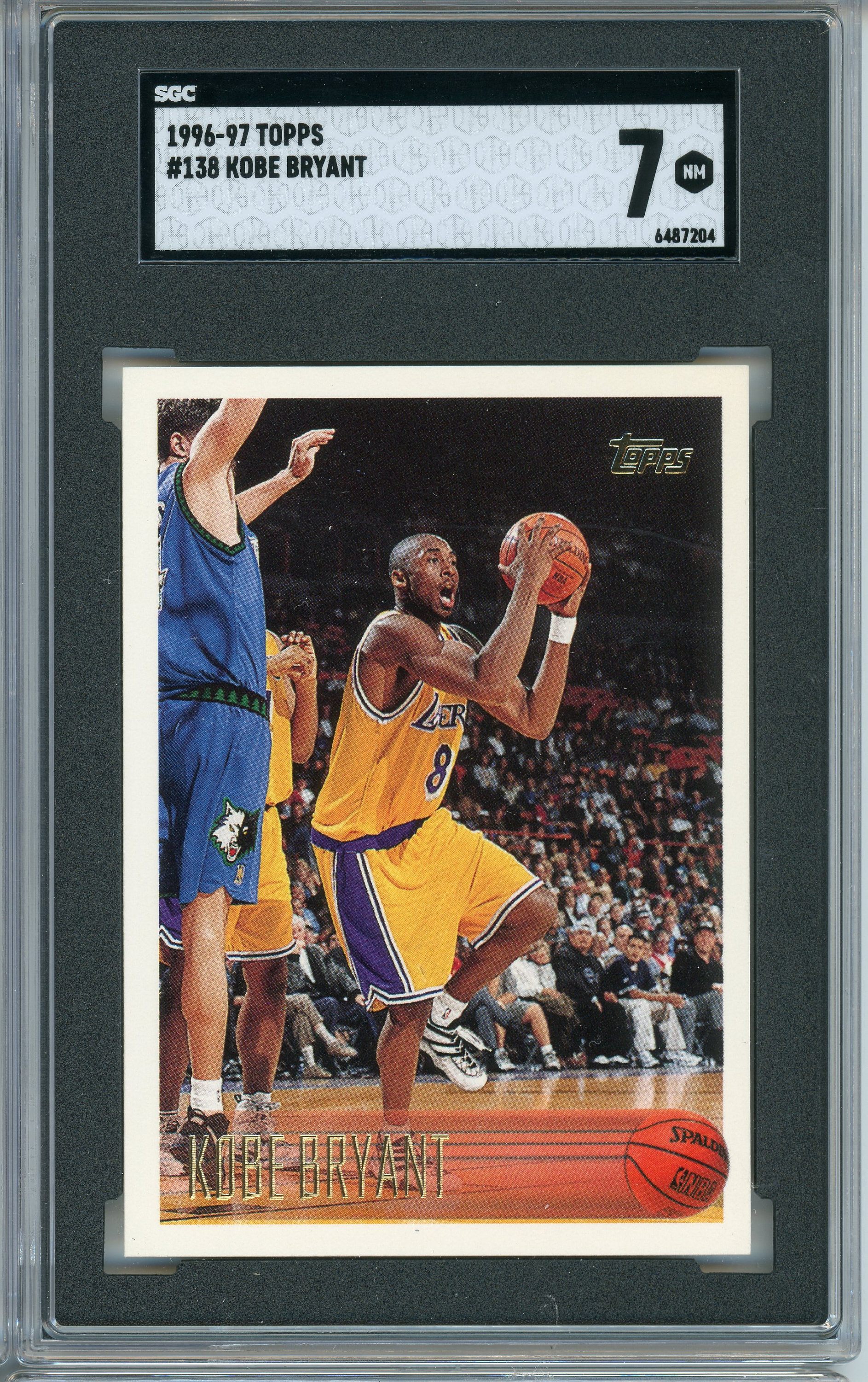  1996-97 Topps Kobe Bryant #138 Rookie PSA 10