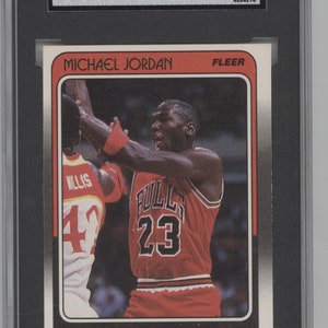 1988-89 Fleer Michael Jordan #17 SGC 6