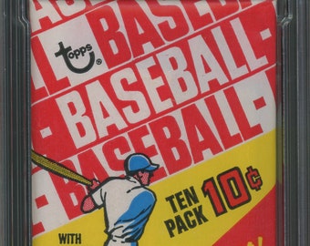 1970 Topps Baseball Wax Pack Prestige 7 NM