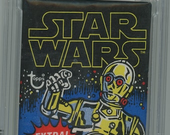 1977 Topps Star Wars Series 1 Wax Pack Prestige 7 NM - Etsy