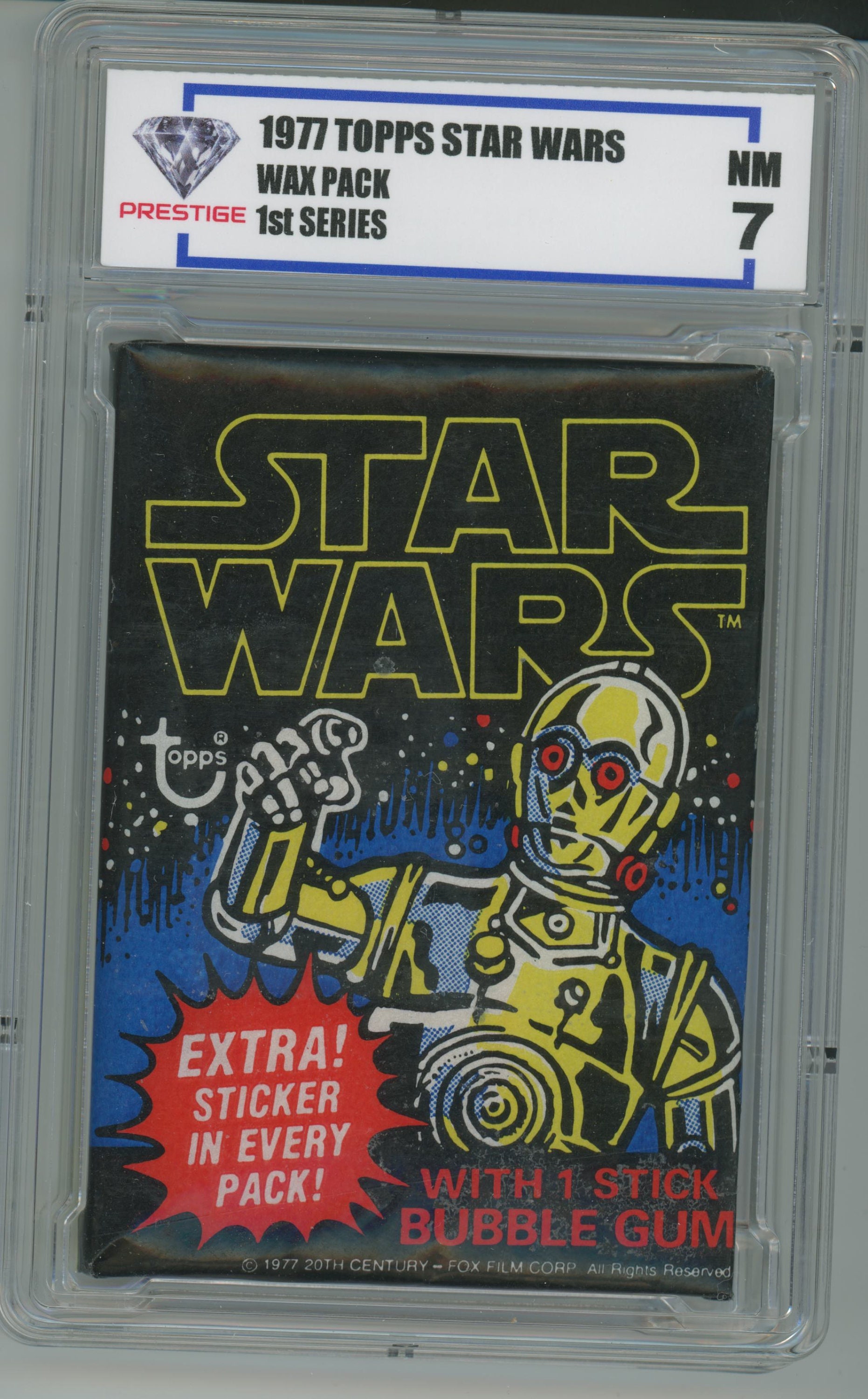1977 Topps Star Wars Series 1 Wax Pack Prestige 7 NM - Etsy