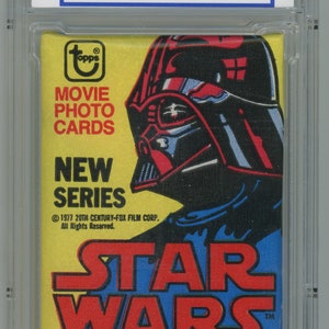 1977 Topps Star Wars Series 2 Wax Pack Prestige 7 NM