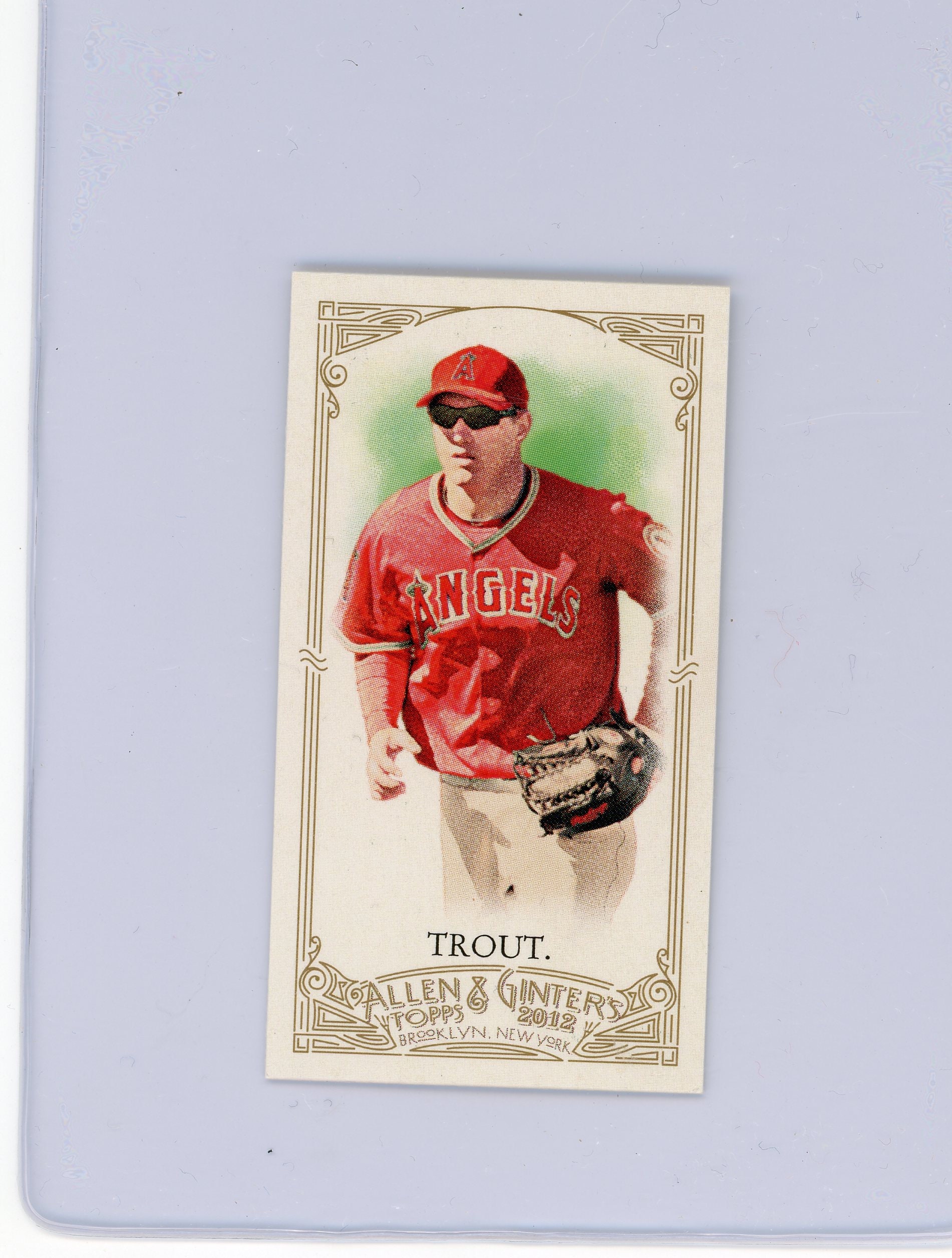 2012 Topps Allen & Ginter Mini Mike Trout (RC) #140 Gem Mint - Etsy