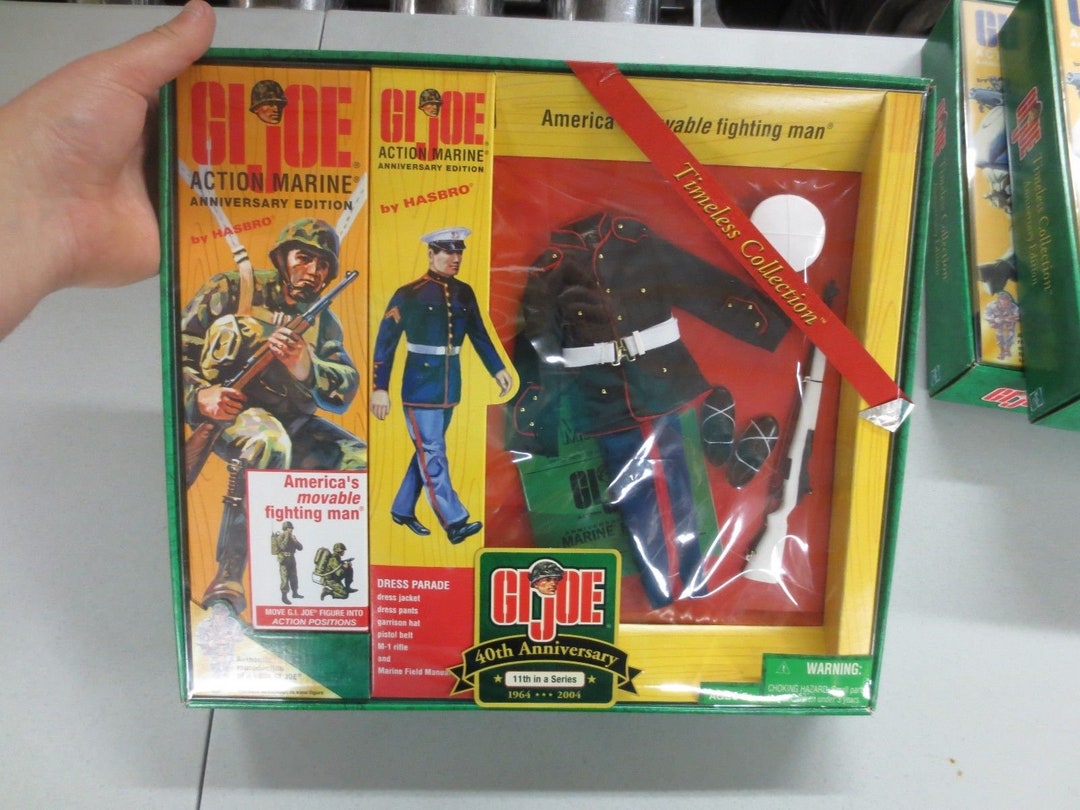 ビンテージ　GIJOE  アクションマリーン　1964  オリジナル　箱付　美品 ビンテージ GIJOE アクションマリーン 1964 オリジナル 箱付 美