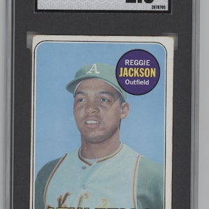 1969 Topps Reggie Jackson #260 (RC) SGC 2.5