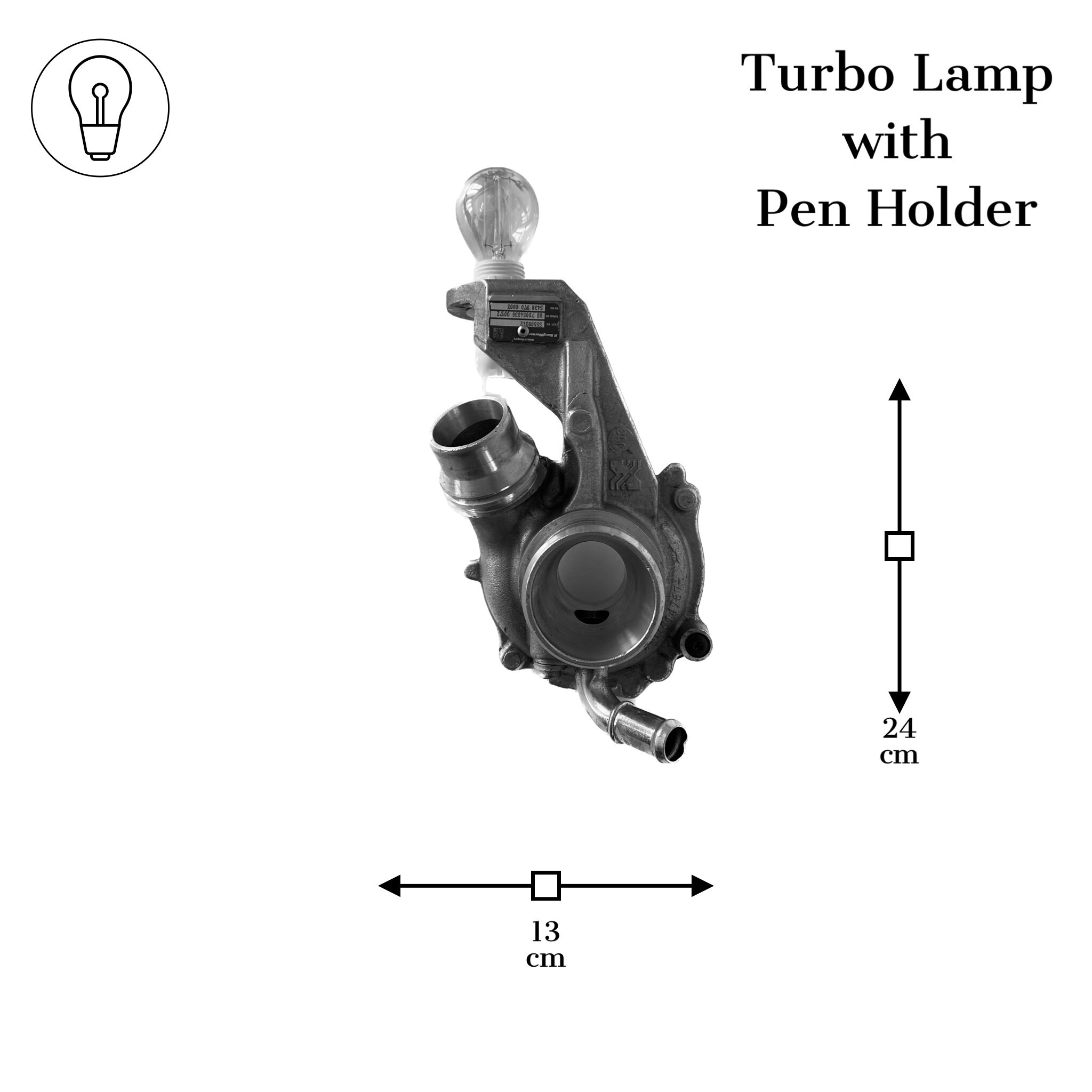 Turbo Lamp / Real Car Engine Parts / Decorative Turbo Lamp Etsy