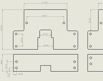 8 x Fingertech Viper Antweight Armour Files battlebot download
