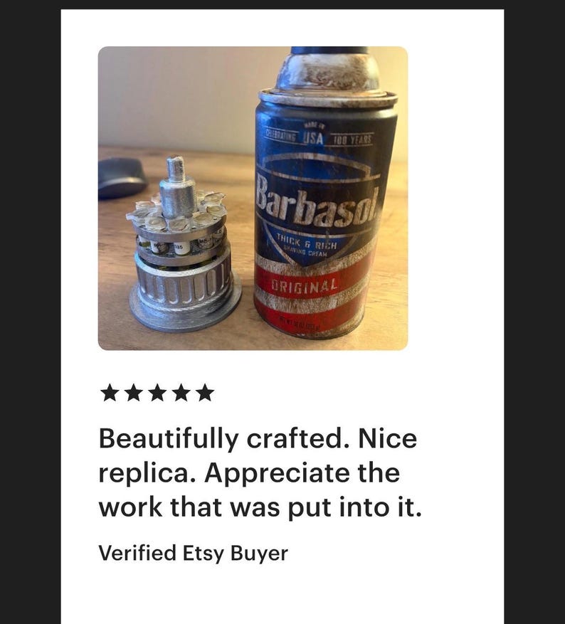 Jurassic Park Movie Prop Barbasol DNA Can Hand Made W Steel Can 3 jurassic-park-movie-prop-barbasol-dna-can-hand-made-w-steel-can-3