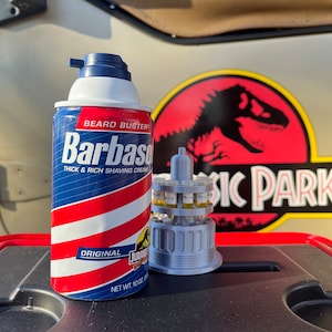 LIMITED 30th Anniversary Jurassic Barbasol DNA CryoCan Un-Distressed