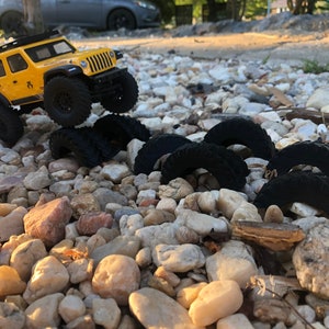 1:24 RC obstacle Tires Woop Sections for RC; 8 pieces