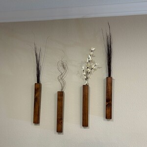 6+ Wood Wall Vase