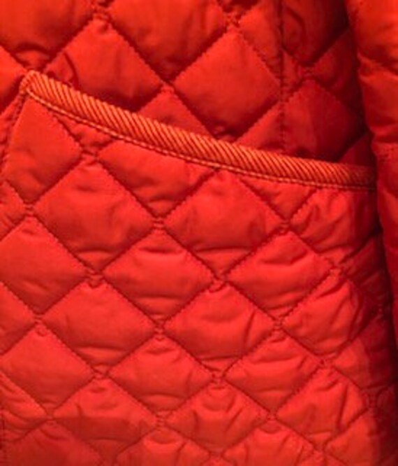 BANANA REPUBLIC Quilted Jacket | Vintage Tangerin… - image 5