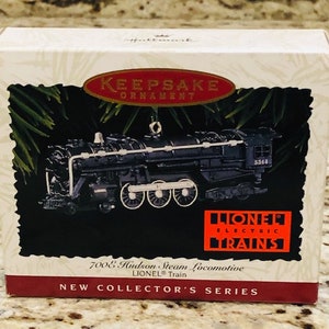 Hallmark Keepsake Ornament | Lionel Electric Trains | 700E Hudson Steam Locomotive | Collectors Series | 1996 | Die Cast Metal