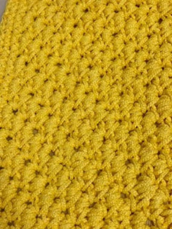 Vintage Handbags | 1960s | Crochet Clutch | Yello… - image 4