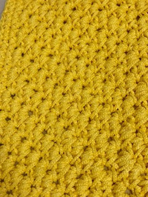 Vintage Handbags | 1960s | Crochet Clutch | Yello… - image 2