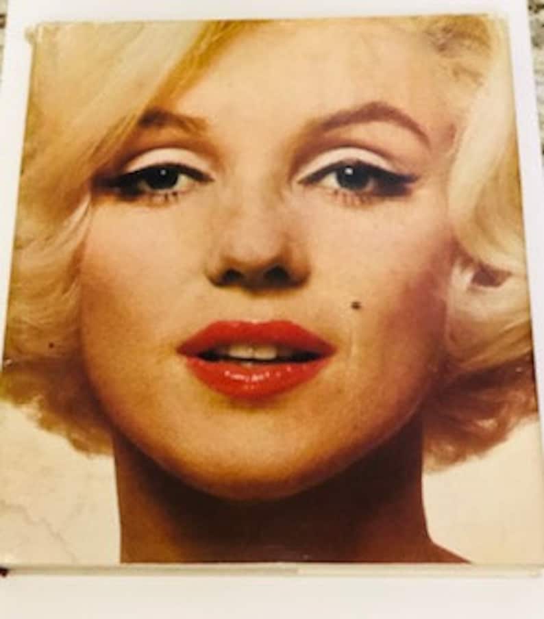 MARILYN Norman Mailer Coffee Table Book First Printing Etsy