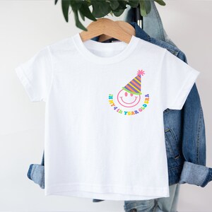 4th Birthday Tshirt, In My 4 Year Old birthday Era T-shirt, Boys Birthday Shirt, I Am 4, Fourth Birthday Ideas, Kids Birthday Tshirt, Gifts bild 2