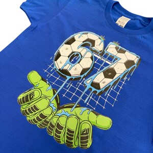 Football 6 7 Kids T-shirt, 67 Boys Shirt, Football Themed 67 T shirt, 67 Meme, Funny 67 Top, Six Seven Funny Tshirt, Viral T-shirt For Kids image 6