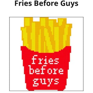 Fries vor Jungs Nadelspitze Digitale Anleitung