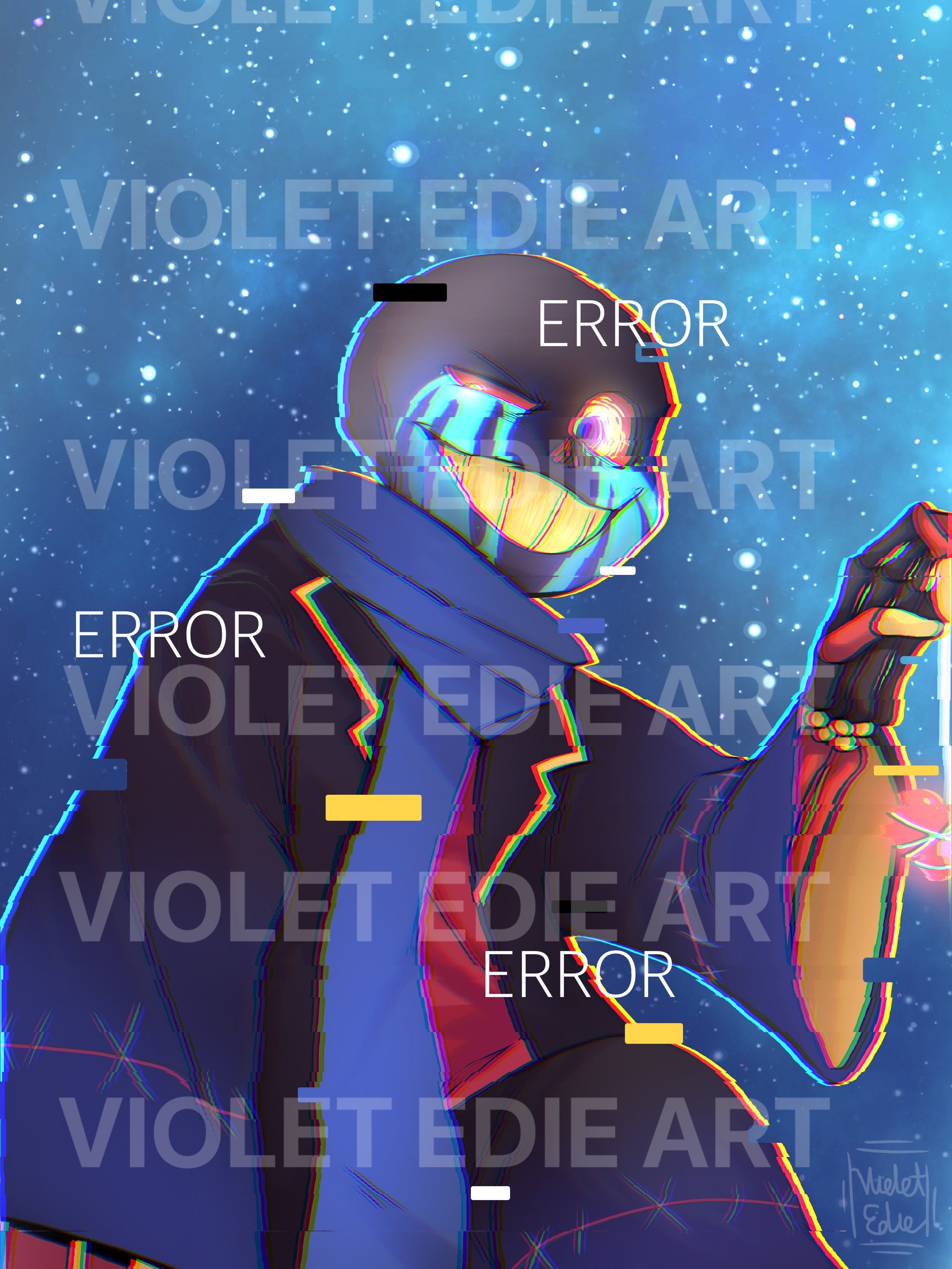 ArtStation - Error Sans - Undertale AU